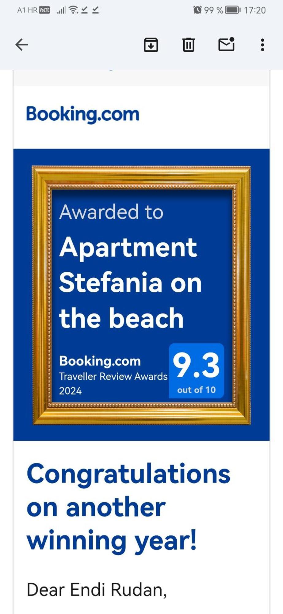 Apartment Stefania On The Beach Koromačno Екстериор снимка